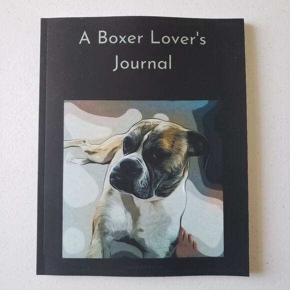 A Boxer Lover’s Journal: Denver Blanked Lined 120 Page Notebook - Picture 1 of 7